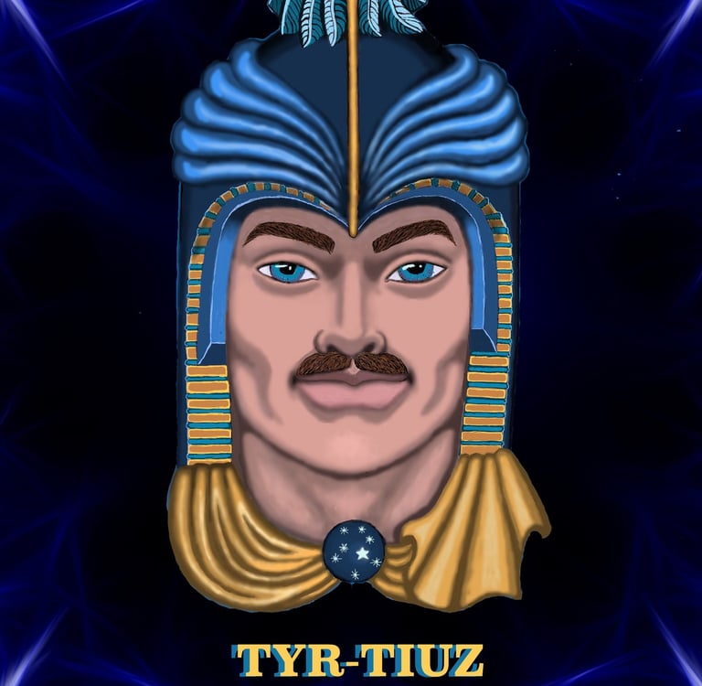 TYR TIUZ: Su Nombre significa "Dios Valeroso".