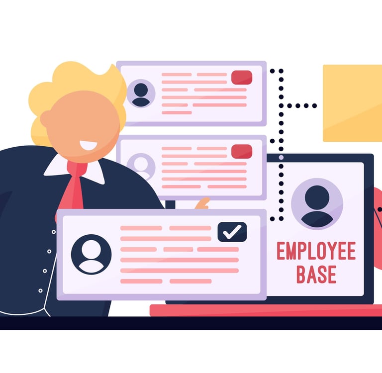 employee base illustration