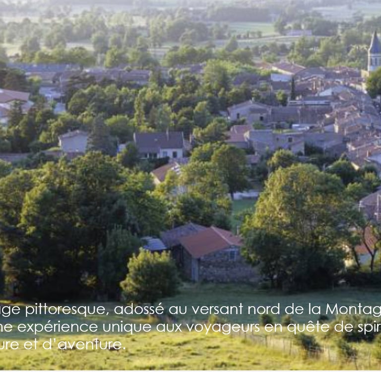 Dourgne un village pittoresque sur el chemin de st jacques de Compostelle
