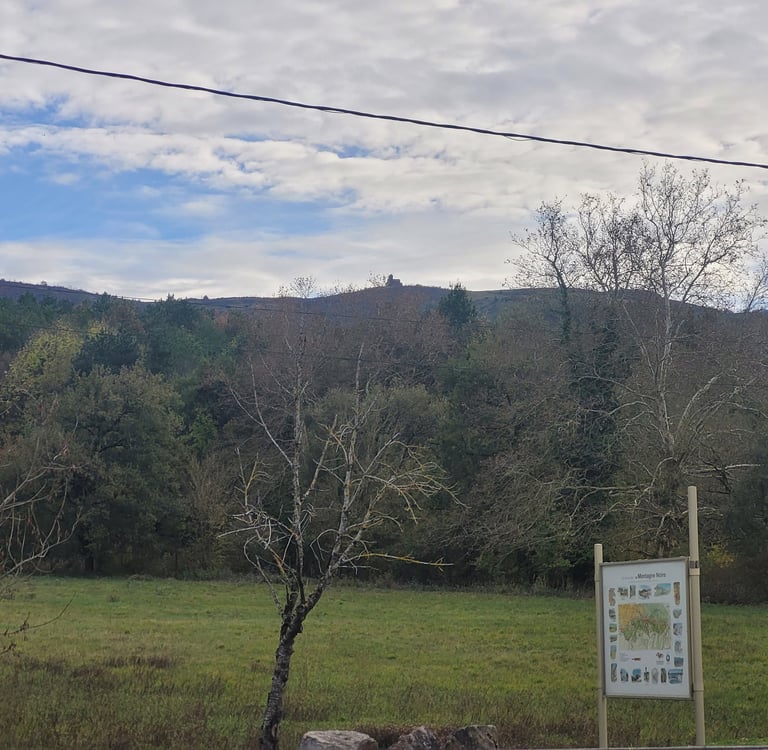 La Capelette vue devant le Monastère d'En calcat à l'entrée de Dourgné