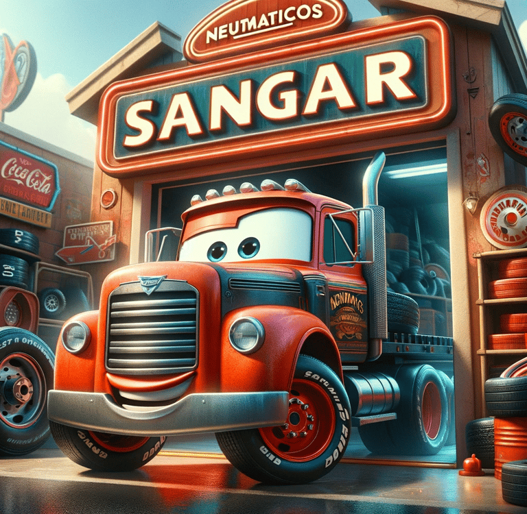 Cambiar ruedas de camión en Ávila