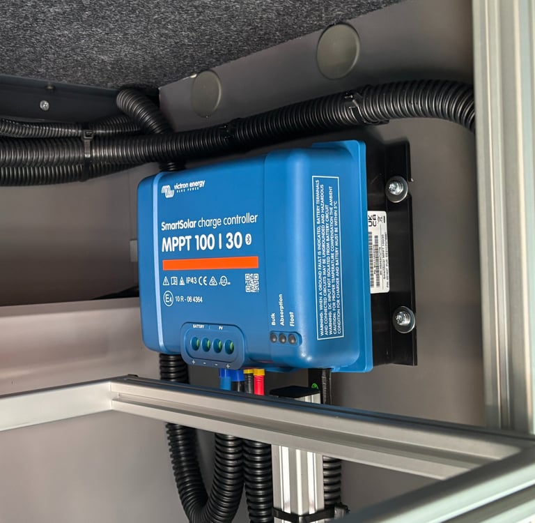 Victron MPPT-Solarladeregler im Wohnmobil