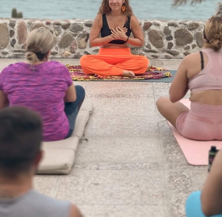 Retiro frente de sanación playa méxico, retiro frente al mar, retiro de sanación frente al mar