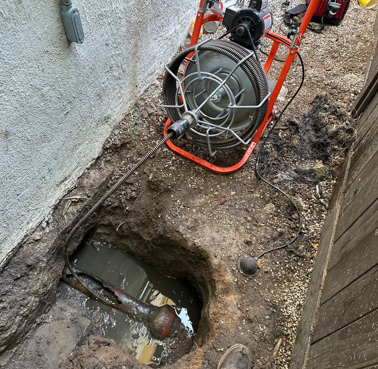 Professional drain cleaning service in Culver City by Top Notch Plumbing