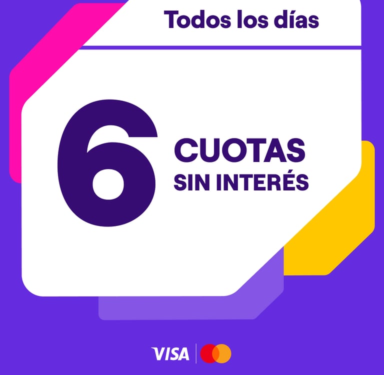 aprovecha las cuotas sin interés