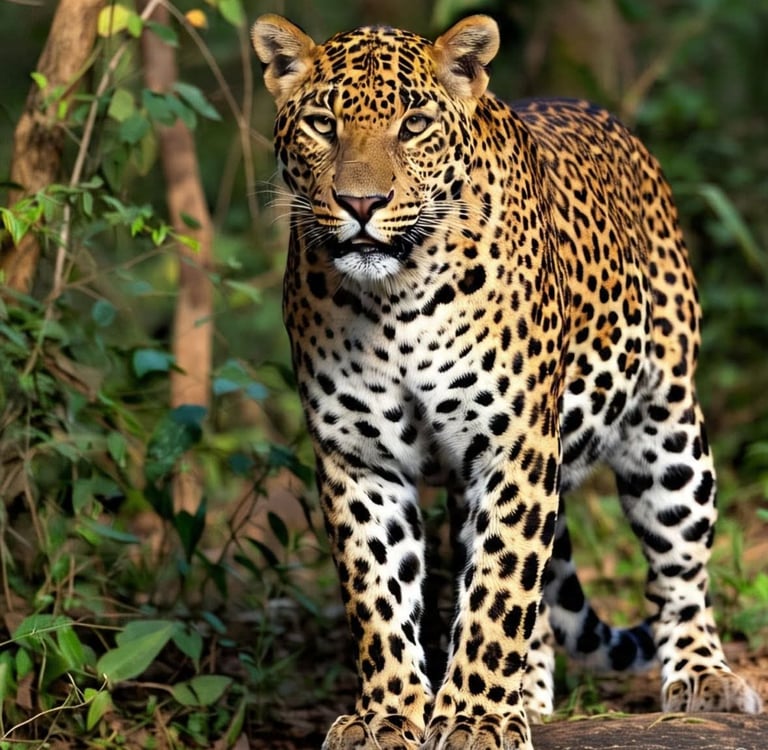 sri lanka leopard