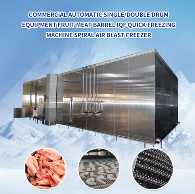 Product loading layout during freezing