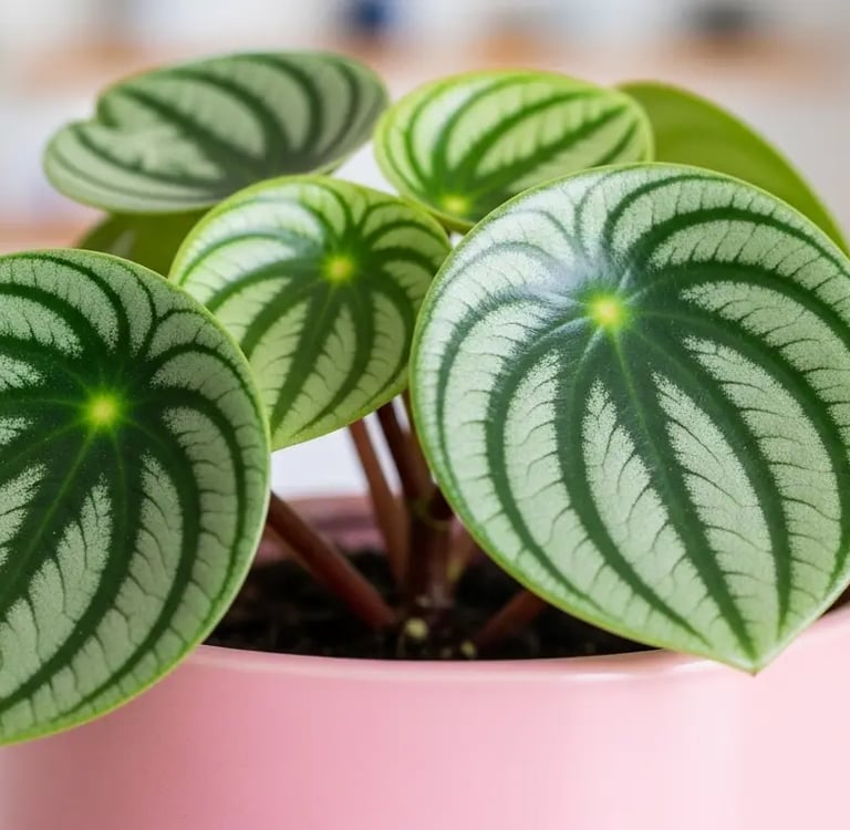 Cuidados de la Peperomia Sandía (Argyreia): Riego y Esquejes de Hoja