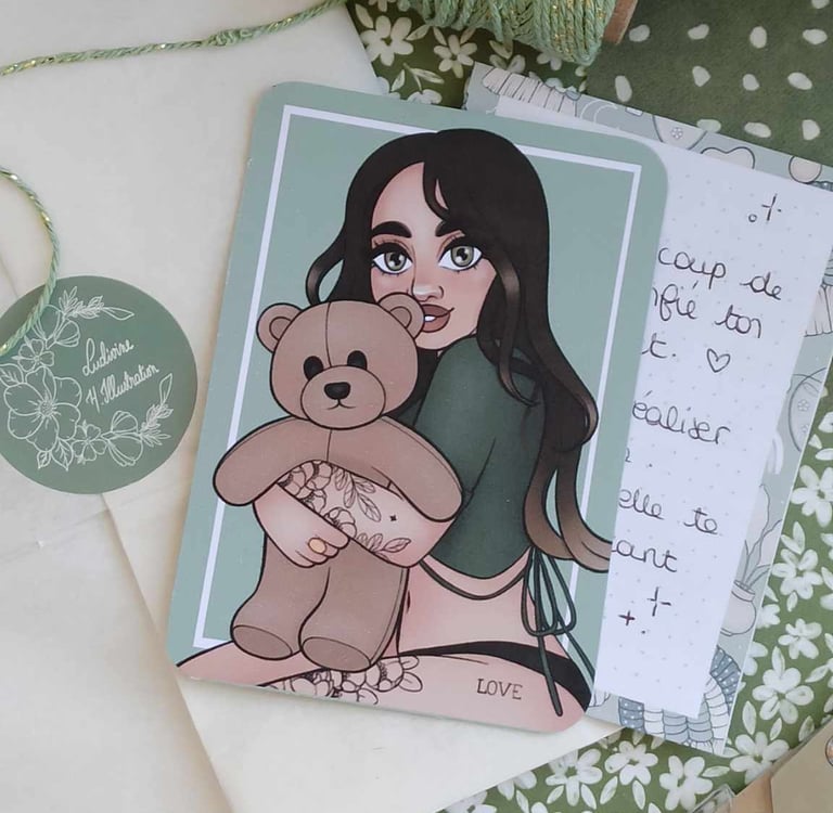 stickers illustrés fait-main pour journaling cozy