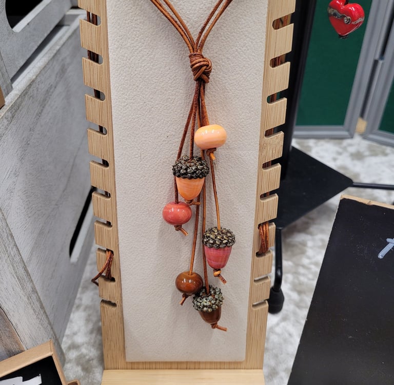 Sandy Fulbrook acorn pendant