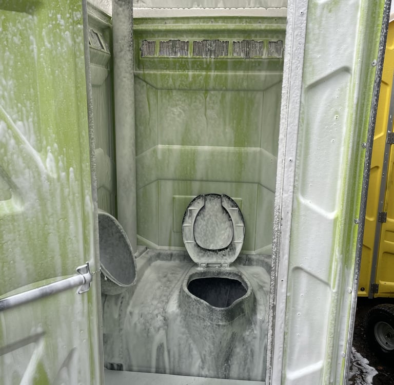 Porta potty Hot Springs