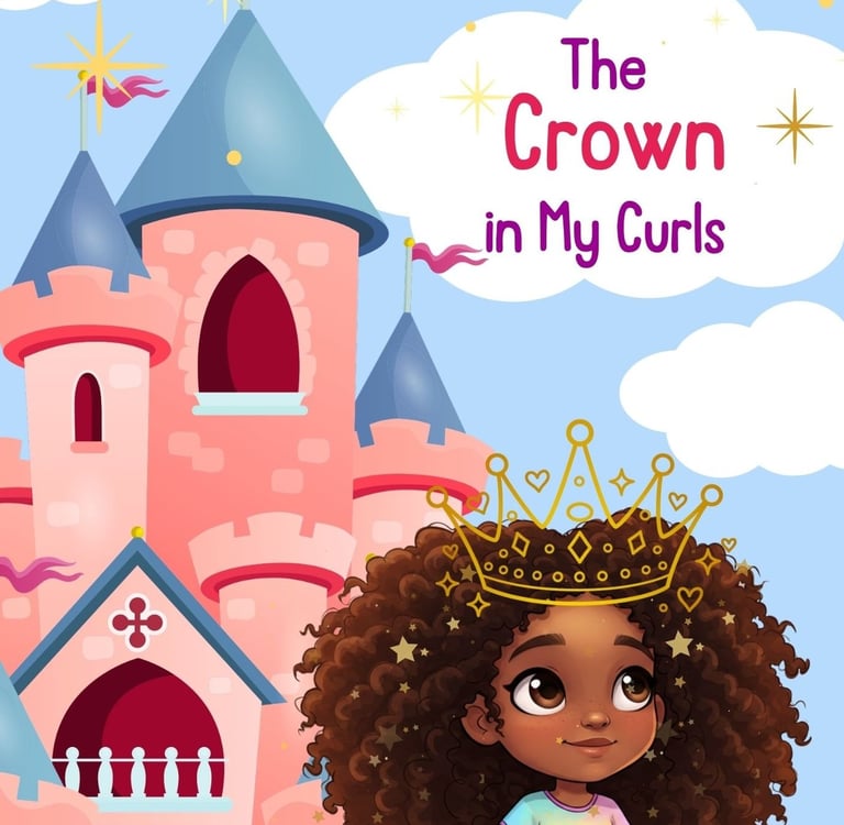 The Crown in My Curls book by Davida Roze