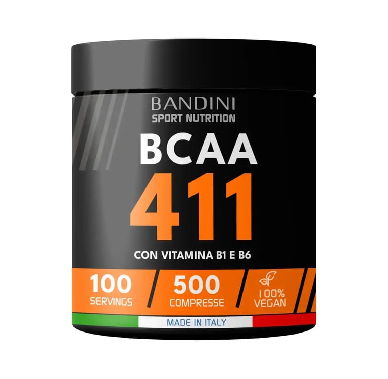 BCAA 4:1:1 CON VITAMINA B1 E B6 Performa Specialists by Dott. Alessandro Rossin