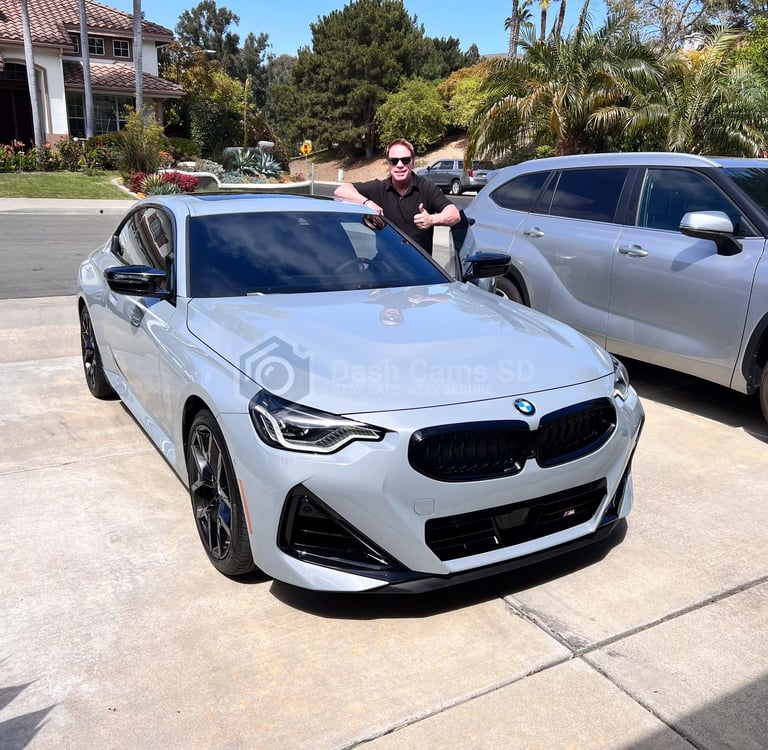 BMW M240 grey color