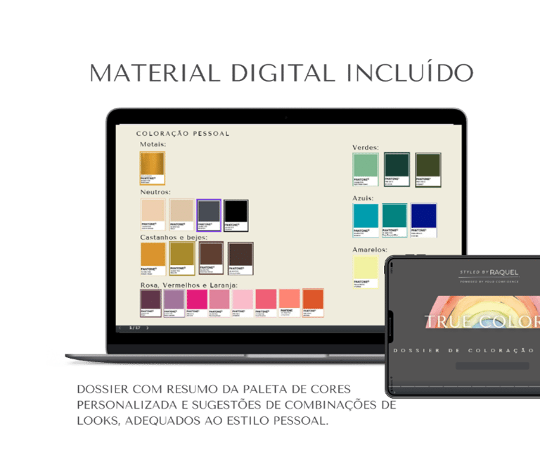 teste coloração pessoal