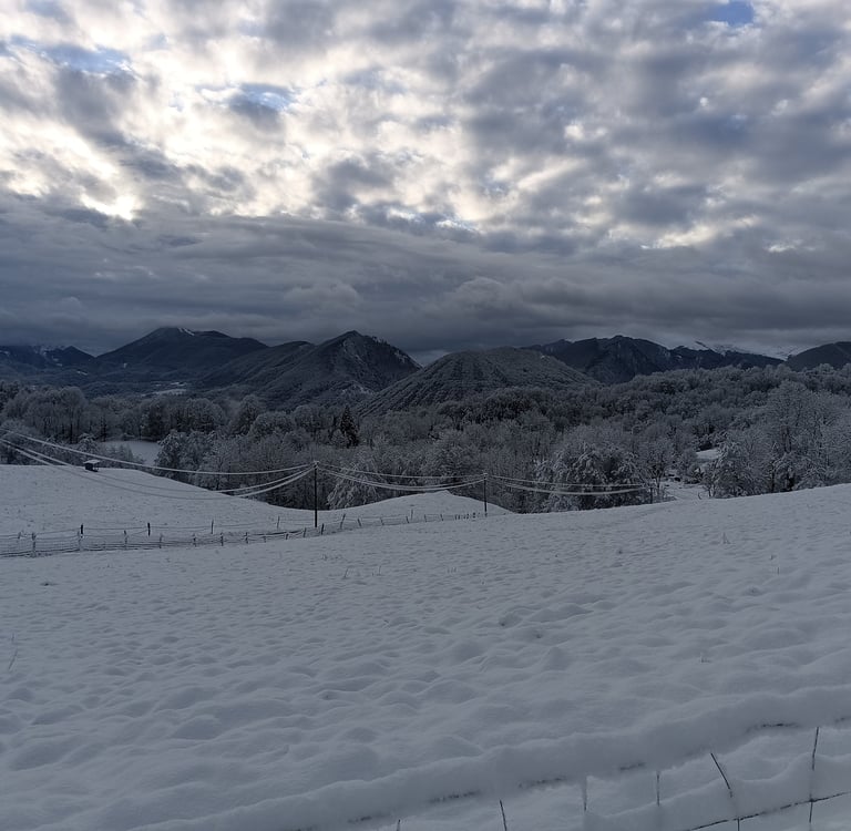 Le Couserans en hiver
