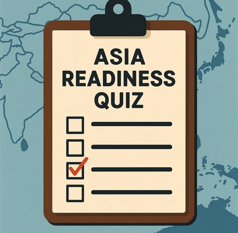 asia readiness quiz