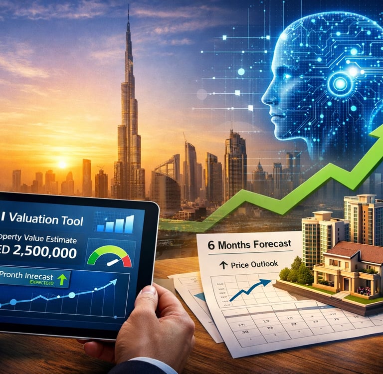 AI home valuation tool for estimating property value in Egypt