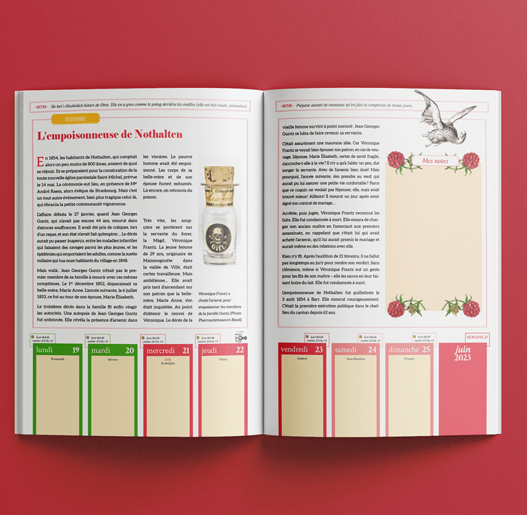 Le Grand Almanach de l'Alsace : l'empoisonneuse de Nothalten