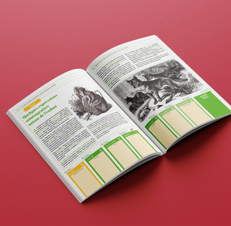 Le Grand Almanach des Charentes : expressions et patois