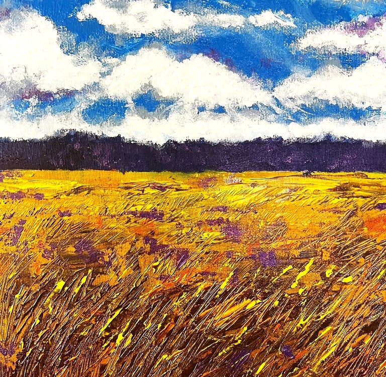 Sample picture of a framed work linking to the framed paintings collection.