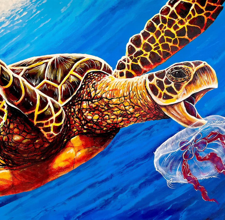 Graphic artist custom paintings