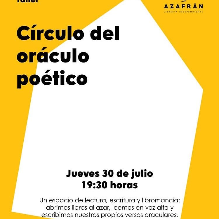 circulo del oraculo poetico azafran