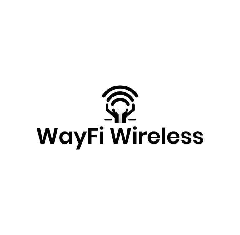 a logo for a wireless device with a wifi - enabled wifi