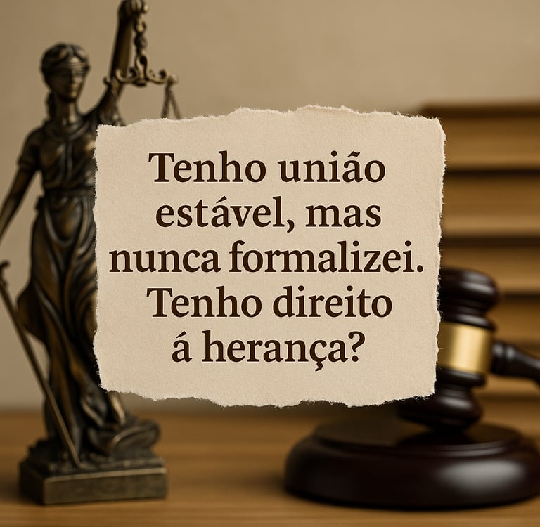 Direitos à Herança em União Estável Não Formalizada