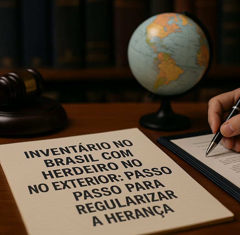 Inventário no Brasil com Herdeiro no Exterior Passo a Passo para Regularizar a Herança