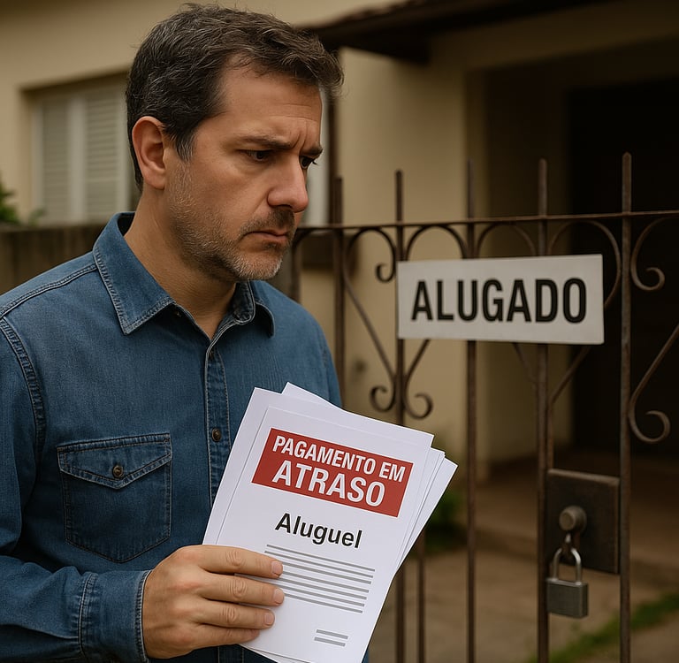 O que fazer quando o inquilino para de pagar o aluguel