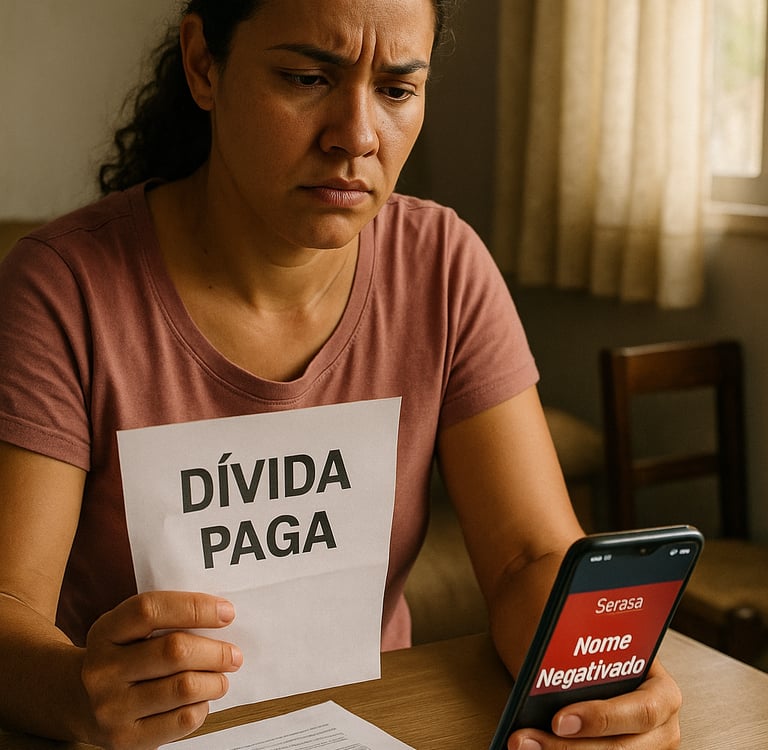 O que fazer se seu nome continua sujo após pagamento de dívida