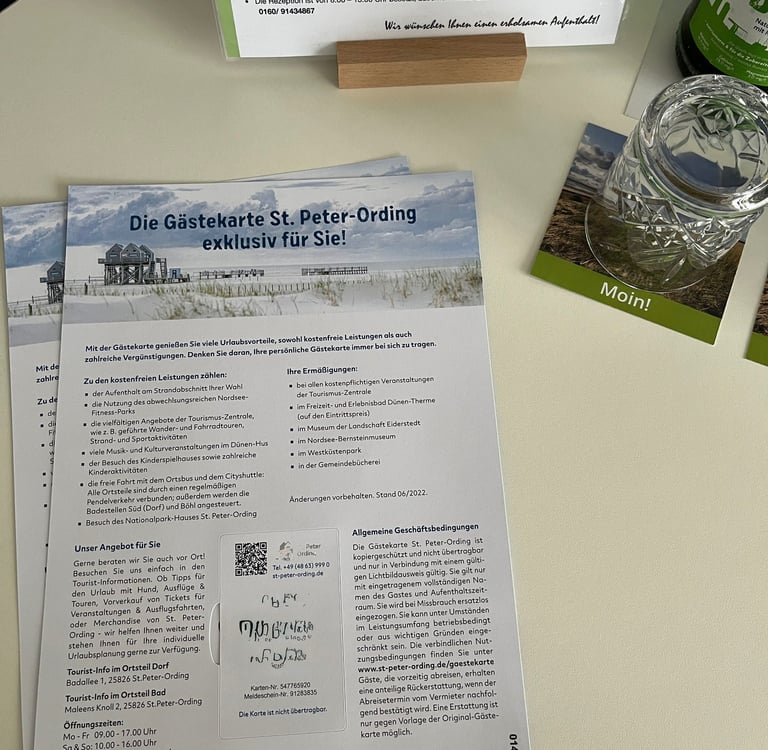 St. Peter-Ording Gästekarte