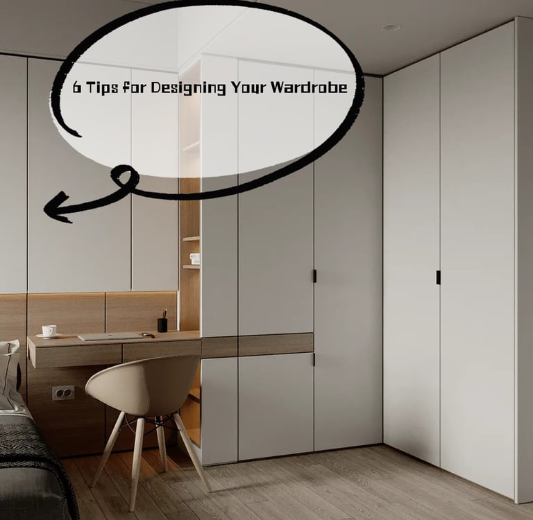 Tips for wardrobe design
