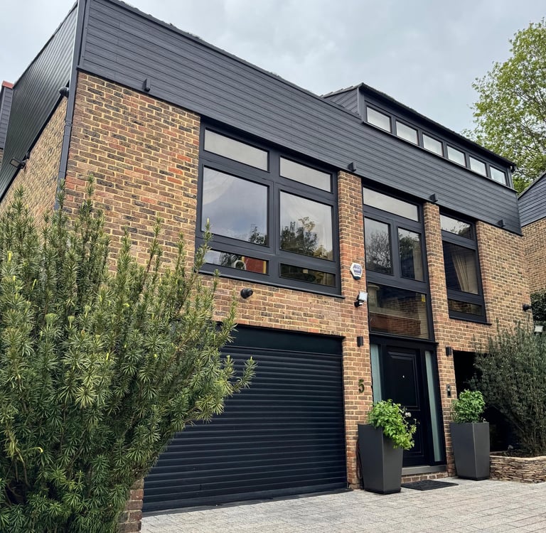 Residential Exterior Renovation & Restoration and  new Composite cladding installation 
