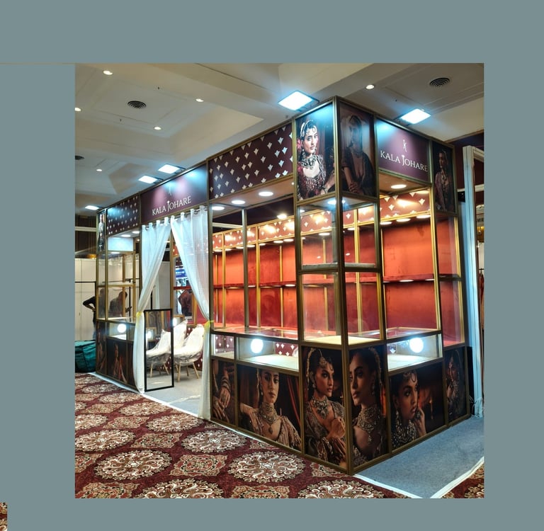 Jewellery Show 2025 , Exhibition Stand Design Company