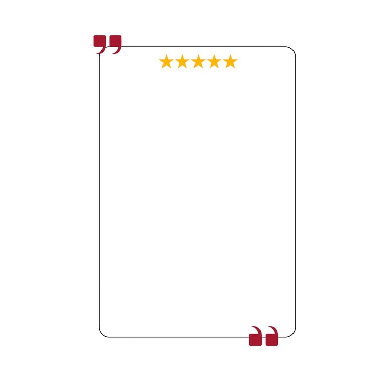 Espace textuelle pour des avis clients