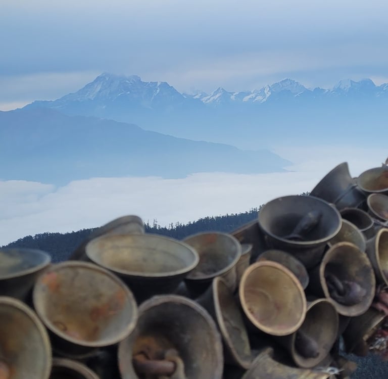 hiking, trekking, nepal, himalayas, sailung, kalinchowk, temple, shailung, kathmandu, nature
