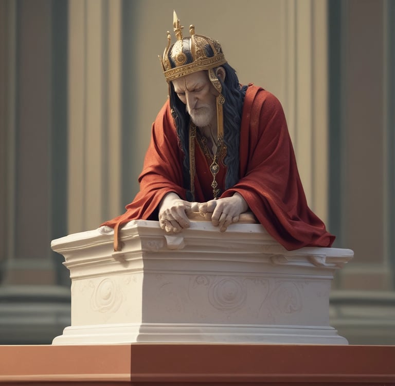 photo of white staircase