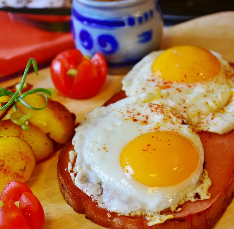 Jajka faszerowane pieczarkami