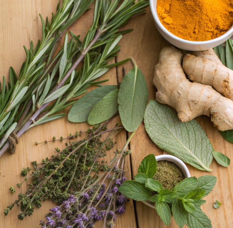 5 rimedi curativi con erbe medicinali