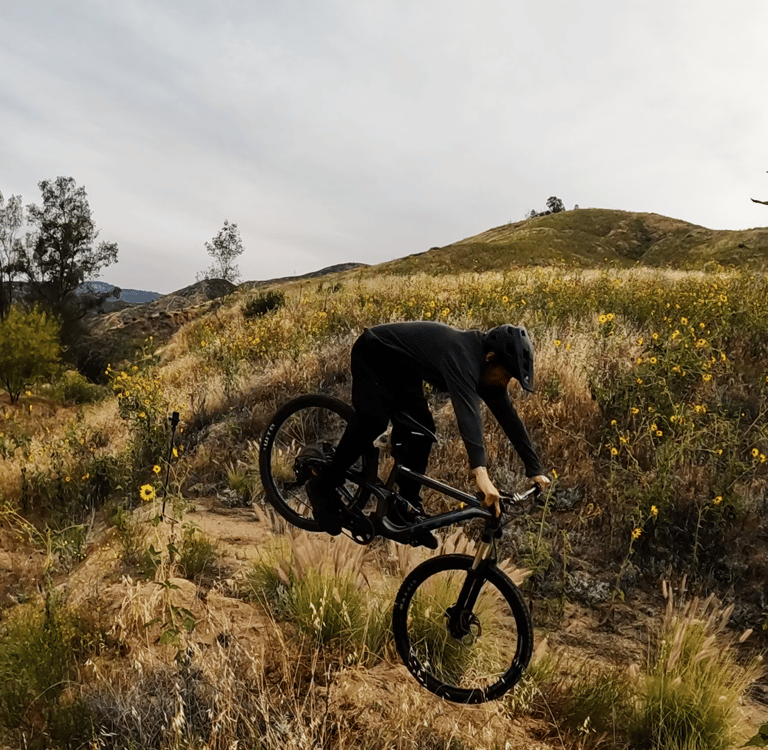 front wheel diving off a mtb jump and how to save it