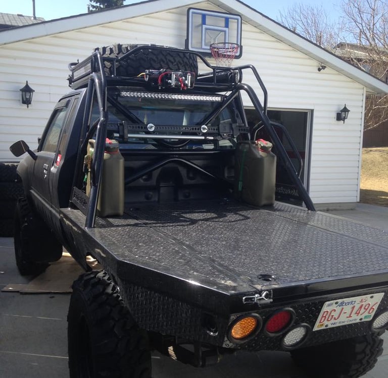 Toyota pickup custom off road flatbed okotoks alberta