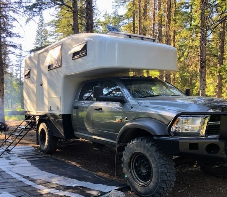 Expedition vehicle, overland, off road camper