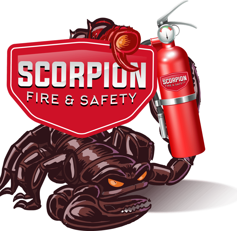 scorpion logo with bug