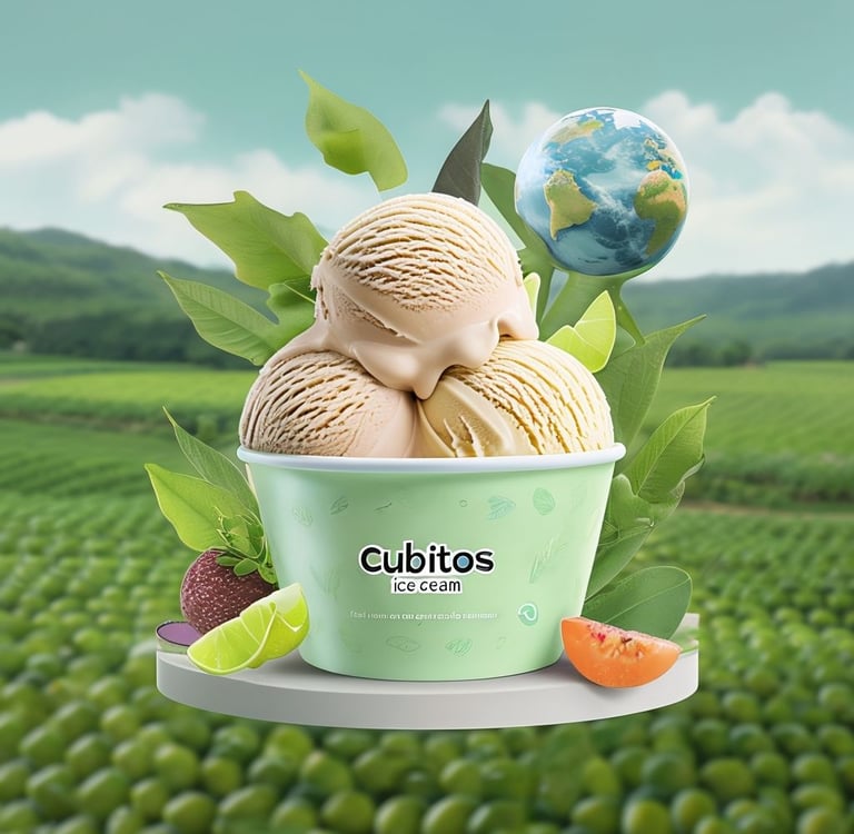 Helados Cubitos Eco-friendly