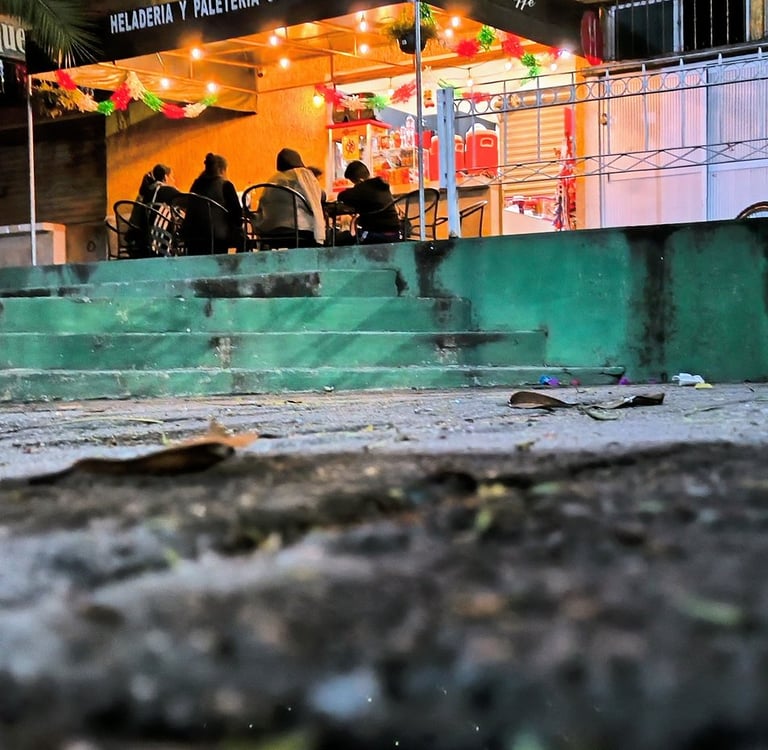 Fachada de Cubitos sucursal parque