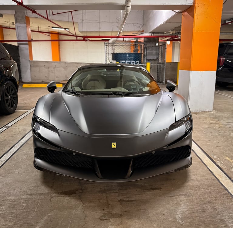 Ferrari SF90 Stradale front grill view
