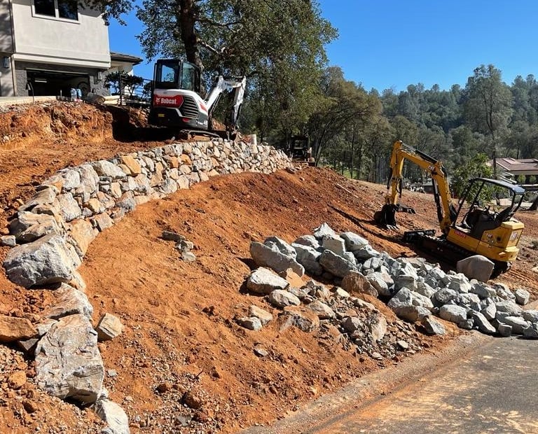 retaining wall in el paso, texas