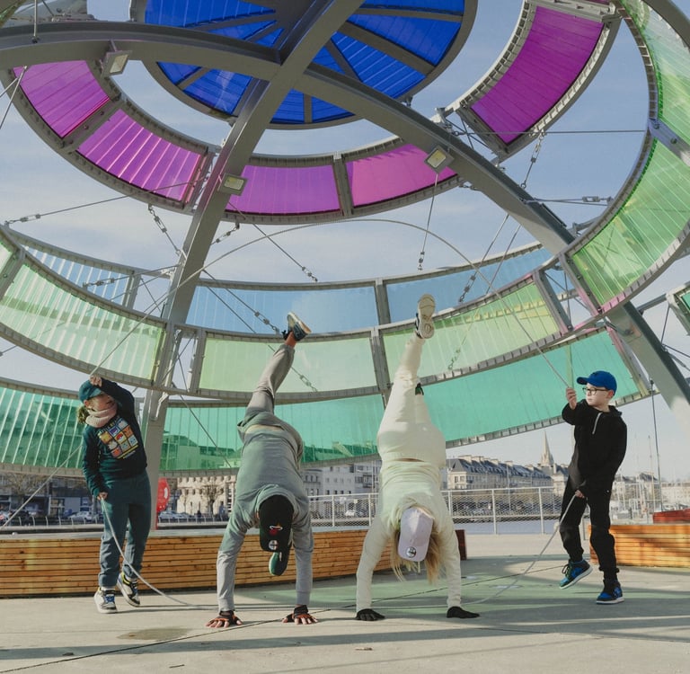 Entraînement — Mondeville (Calvados), saut et tournage des cordes